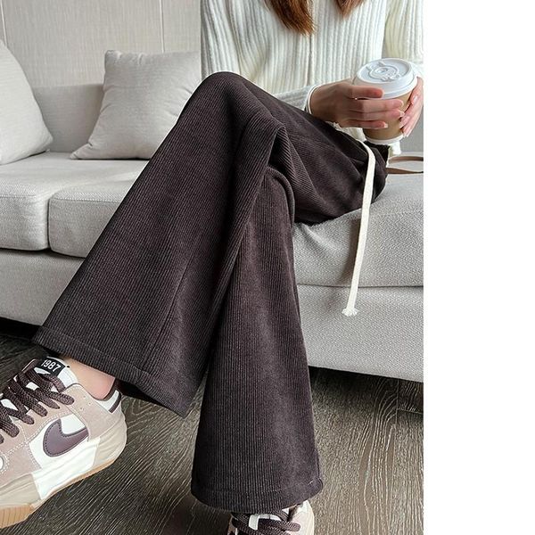 women's pants & capris arrival spring/autumn korean style women ankle-length casual loose cotton corduroy elastic waist straight v28, Black;white
women's pants & capris arrival spring/autumn korean style women ankle-length casual loose cotton corduroy elastic waist straight v28, Black;white