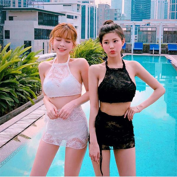 one-piece suits bikini three-piece suit swimsuit women lace black backless strappy swimwear bathing beachwear monokini beach swimming summer
one-piece suits bikini three-piece suit swimsuit women lace black backless strappy swimwear bathing beachwear monokini beach swimming summer