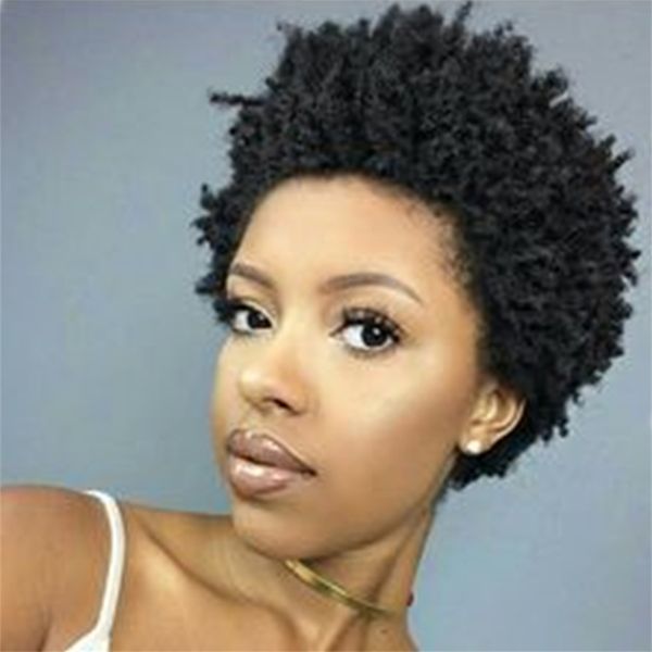 short machine made human hair capless wig afro kinky curly nonr lace front bob wigs, Black;brown
short machine made human hair capless wig afro kinky curly nonr lace front bob wigs, Black;brown