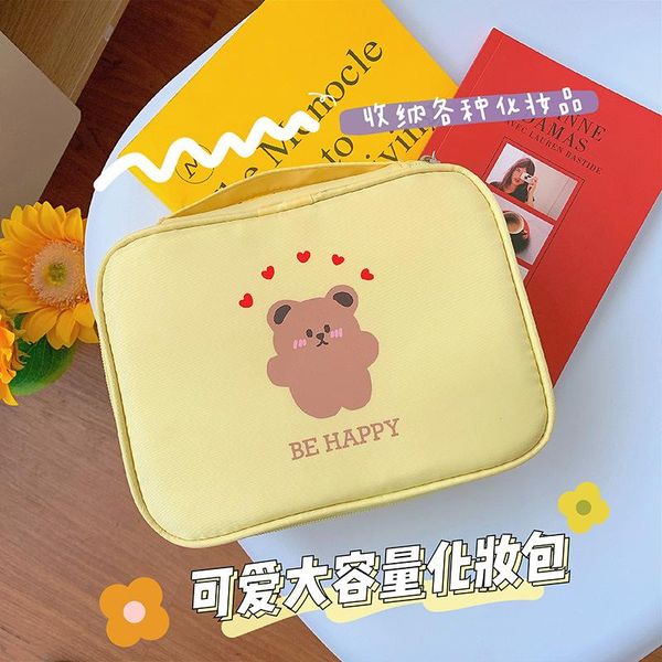 new bentoy girls korea cute bear dog cosmetic case large capacity make up bag home storage case makeup brush compartment pocket
new bentoy girls korea cute bear dog cosmetic case large capacity make up bag home storage case makeup brush compartment pocket