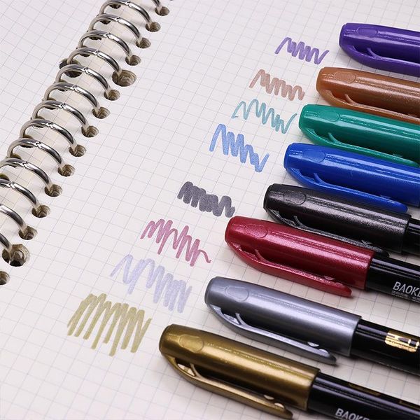 gift sets metal color pen decoration graffiti hand account marker diy po 
gift sets metal color pen decoration graffiti hand account marker diy po