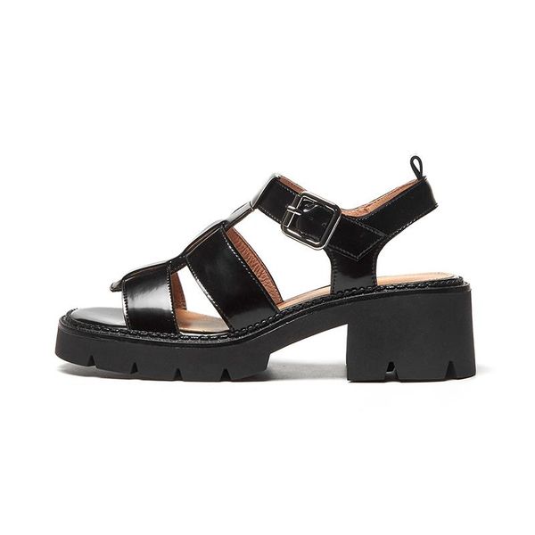 sandals mordoan platform shoes women genuine cow leather 2021 summer ankle buckle strap mid-heel patent, Black
sandals mordoan platform shoes women genuine cow leather 2021 summer ankle buckle strap mid-heel patent, Black