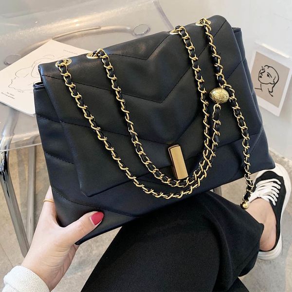 luxury big shoulder bags for women 2020 branded flap shoulder bag vintage leather chain crossbody bag women hand bag and purse c0228
luxury big shoulder bags for women 2020 branded flap shoulder bag vintage leather chain crossbody bag women hand bag and purse c0228