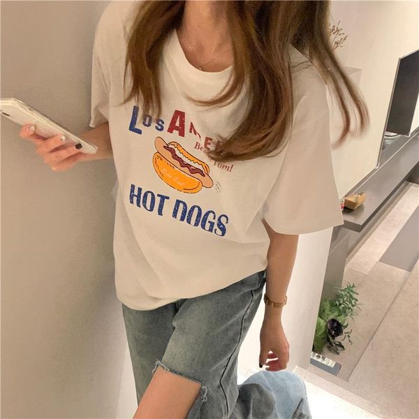 women's t-shirt female korean harajuku loose retro letter cartoon print tshirt t-shirts japanese kawaii ulzzang clothes for women, White
women's t-shirt female korean harajuku loose retro letter cartoon print tshirt t-shirts japanese kawaii ulzzang clothes for women, White