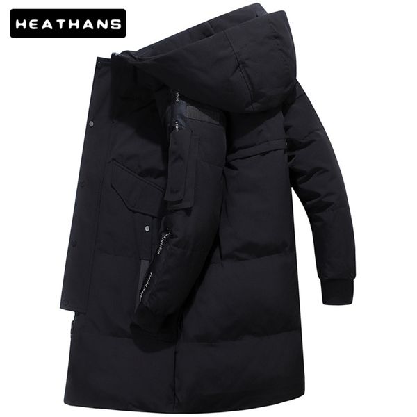 men's hooded et, medium and long popular coat, korean fashion, winter - 30 degre, Black
men's hooded et, medium and long popular coat, korean fashion, winter - 30 degre, Black
