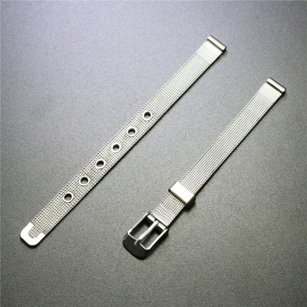 watch bands way deng - women's silver stainless steel metal mesh band watchband replacement pin buckle strap bracelet cuff bangle 8mm, Black;brown
watch bands way deng - women's silver stainless steel metal mesh band watchband replacement pin buckle strap bracelet cuff bangle 8mm, Black;brown