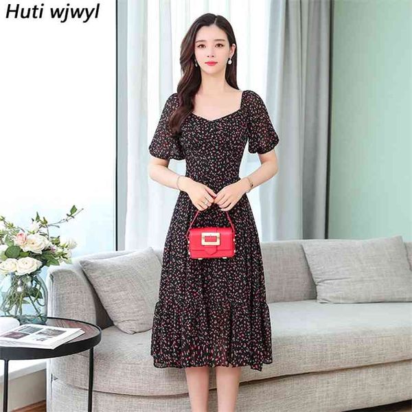 sweet floral chiffon boho midi dresses summer vintage plus size print beach sundress elegant women bodycon party vestidos 210528, Black;gray
sweet floral chiffon boho midi dresses summer vintage plus size print beach sundress elegant women bodycon party vestidos 210528, Black;gray