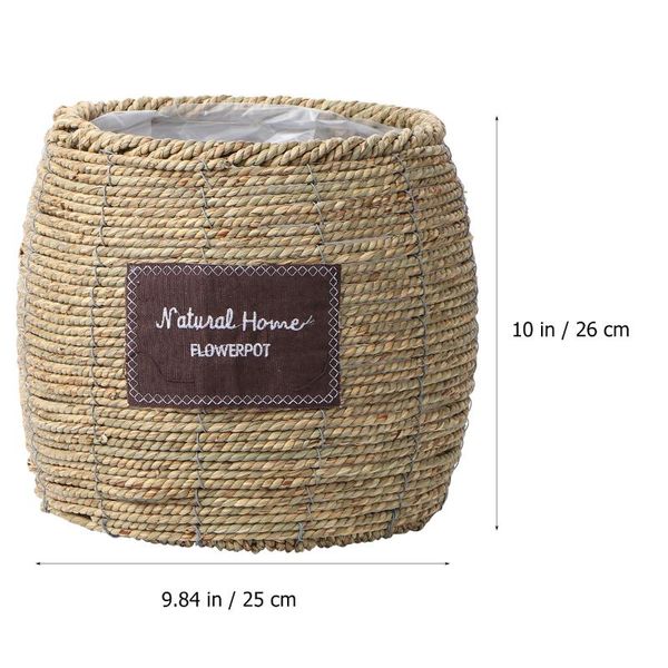decorative flowers & wreaths vine flowerpot scindapsus aureus rattan plaited nordic style straw large creative knit (cone small size)
decorative flowers & wreaths vine flowerpot scindapsus aureus rattan plaited nordic style straw large creative knit (cone small size)