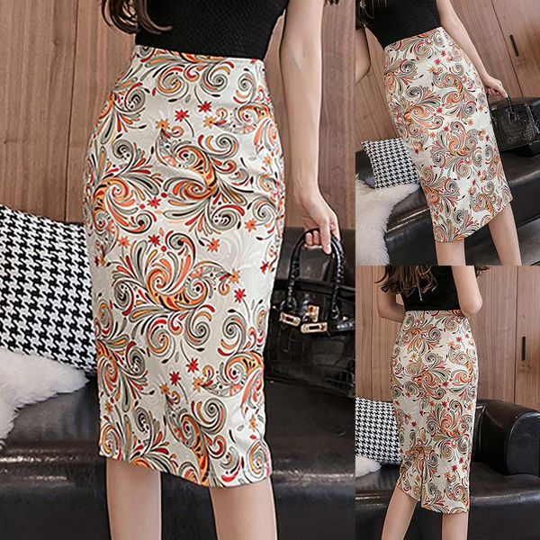 skirts woman vintage print skirt women's fashion half-length printed step package hip short mujer faldas, Black
skirts woman vintage print skirt women's fashion half-length printed step package hip short mujer faldas, Black