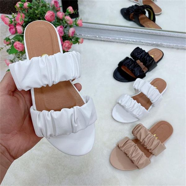 slippers women's shoes 2021 summer european and beautiful folded fashion outer wear, Black
slippers women's shoes 2021 summer european and beautiful folded fashion outer wear, Black