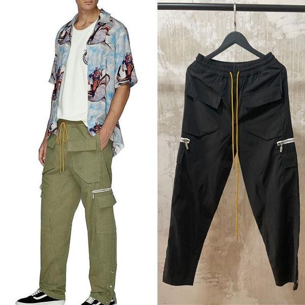 version vujade cargo pants 1:1 men causal track joggers retro multi pocket zipper buttons armygreen black men's
version vujade cargo pants 1:1 men causal track joggers retro multi pocket zipper buttons armygreen black men's