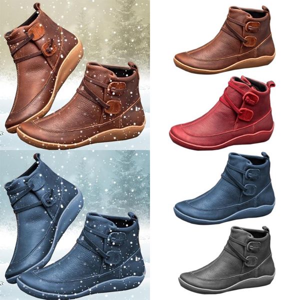 boots women ankle pu leather winter cross strap vintage retro punk warm lady soft flat ladies shoes botas mujer d40, Black
boots women ankle pu leather winter cross strap vintage retro punk warm lady soft flat ladies shoes botas mujer d40, Black
