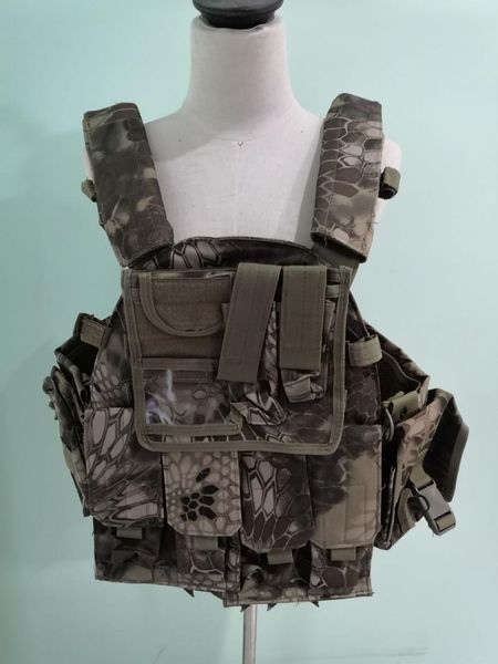 camouflage tactical vest army fan field cs training equipment combat vest nylon wear-resisting tactical gear waistcoat, Camo;black
camouflage tactical vest army fan field cs training equipment combat vest nylon wear-resisting tactical gear waistcoat, Camo;black