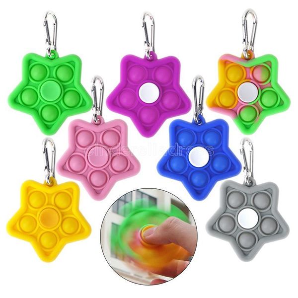 squishy fidget finger toys cell phone straps push bubble spinners pentagon stars squeeze sensory balls spinner party favor games silicon key
squishy fidget finger toys cell phone straps push bubble spinners pentagon stars squeeze sensory balls spinner party favor games silicon key