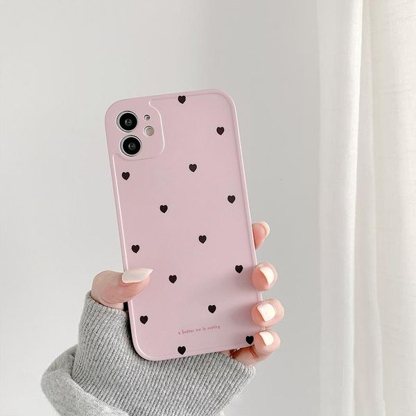 cell phone pouches ins pink love heart case for 12 11pro max se 2021 7 8 plus x xr xs matte silicone tpu capa
cell phone pouches ins pink love heart case for 12 11pro max se 2021 7 8 plus x xr xs matte silicone tpu capa