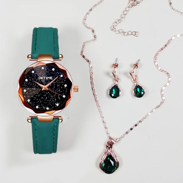 wristwatches women elegant watch necklace earrings jewelry sets ladies exquisite diamond pendant gifts 2021, Slivery;brown
wristwatches women elegant watch necklace earrings jewelry sets ladies exquisite diamond pendant gifts 2021, Slivery;brown