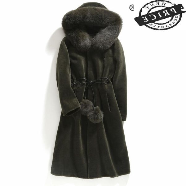 women's fur & faux coat real female 100% wool jacket women winter clothes 2021 korean natural sheep shearing coats hiver 0001a, Black
women's fur & faux coat real female 100% wool jacket women winter clothes 2021 korean natural sheep shearing coats hiver 0001a, Black
