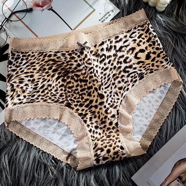 women's panties 1 pair of underwear pure cotton antibacterial large size hip-lifting belly fat beauty leopard-print ladies briefs, Black;pink
women's panties 1 pair of underwear pure cotton antibacterial large size hip-lifting belly fat beauty leopard-print ladies briefs, Black;pink