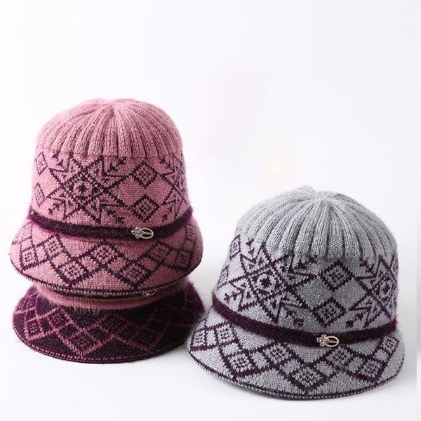 berets 2021 wool hats autumn winter middle-aged elderly prints hat knitted grandma thickened warm mother caps high quality, Blue;gray
berets 2021 wool hats autumn winter middle-aged elderly prints hat knitted grandma thickened warm mother caps high quality, Blue;gray