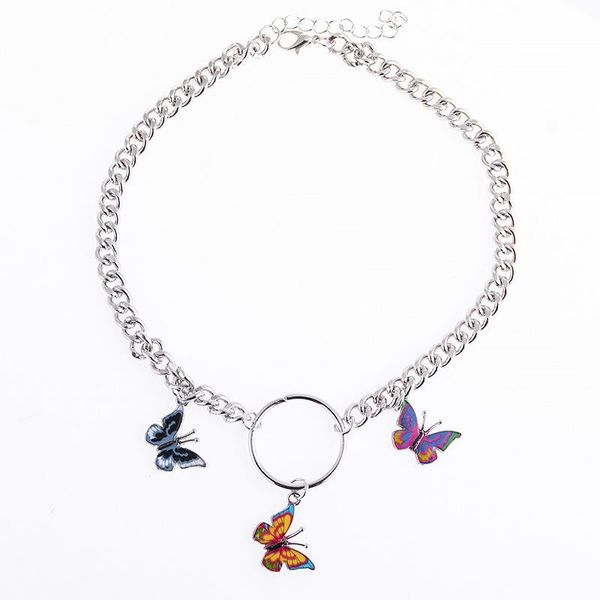 chokers fashion butterfly necklace female jewelry temperament beautiful color clavicle chain girl birthday party, Golden;silver
chokers fashion butterfly necklace female jewelry temperament beautiful color clavicle chain girl birthday party, Golden;silver