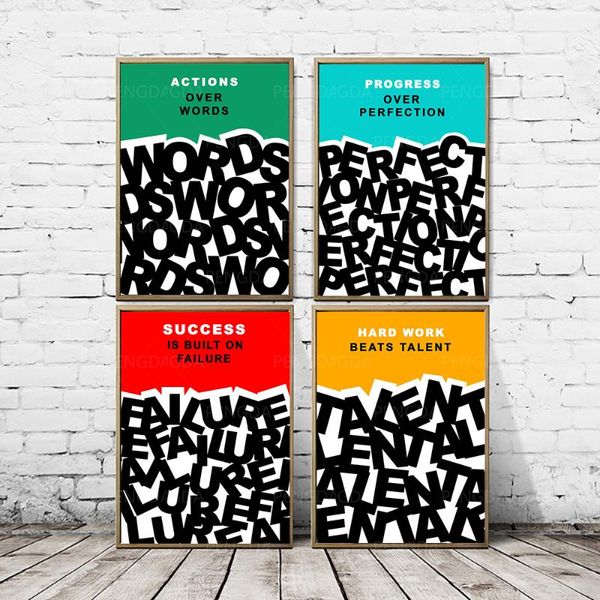 paintings canvas prints inspirational wwords wall art poster modular abstract success pictures for living room modern home decor
paintings canvas prints inspirational wwords wall art poster modular abstract success pictures for living room modern home decor