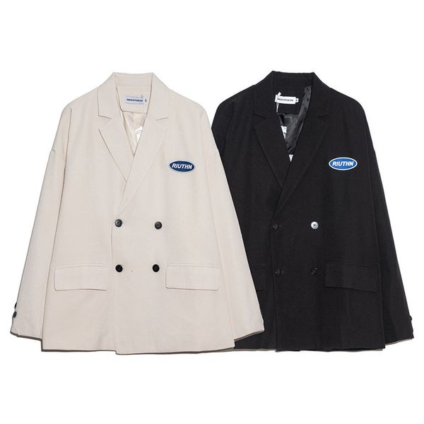 men's suits & blazers jacket and american japanese korean style solid color street clothes hip hop fashion retro suit casual men's, White;black
men's suits & blazers jacket and american japanese korean style solid color street clothes hip hop fashion retro suit casual men's, White;black