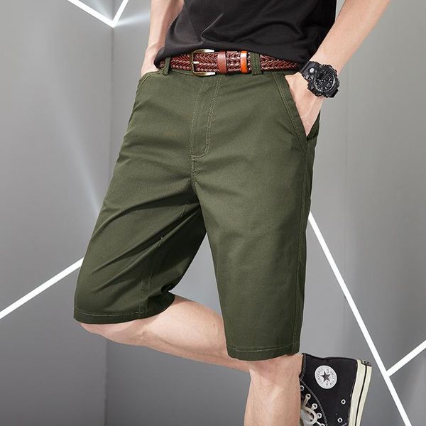 men's shorts summer trend fashion sports casual pants mid-waist loose straight five-point overalls, White;black
men's shorts summer trend fashion sports casual pants mid-waist loose straight five-point overalls, White;black