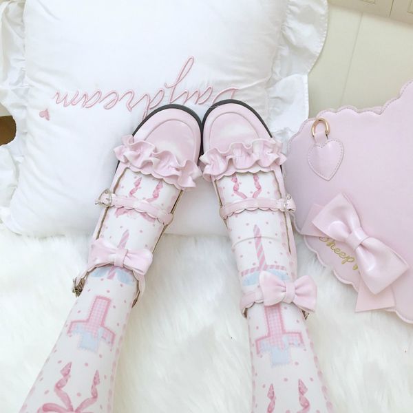sweet belt buckle lolita woman solid-colored low-women pink heels kawaii anime cosplay cos shoes xbri, Black
sweet belt buckle lolita woman solid-colored low-women pink heels kawaii anime cosplay cos shoes xbri, Black