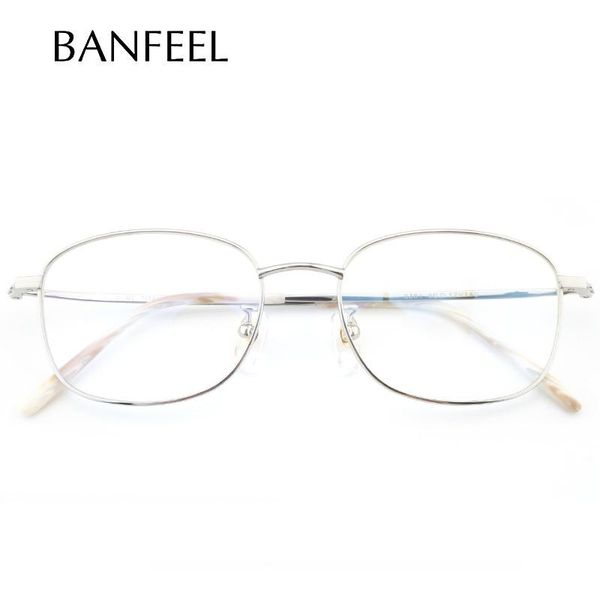 fashion sunglasses frames banfeel pure titanium eyeglasses frame men square myopia optical eye glasses male ultra light full eyewear, Black
fashion sunglasses frames banfeel pure titanium eyeglasses frame men square myopia optical eye glasses male ultra light full eyewear, Black