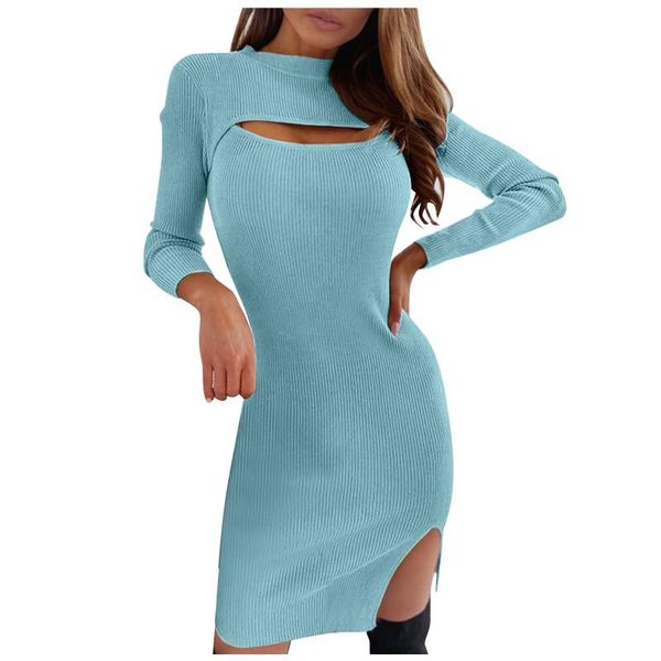 casual dresses women bodycon dress solid color high waist hollow out long sleeve slim gown for ladies vestititi da donna, Black;gray
casual dresses women bodycon dress solid color high waist hollow out long sleeve slim gown for ladies vestititi da donna, Black;gray