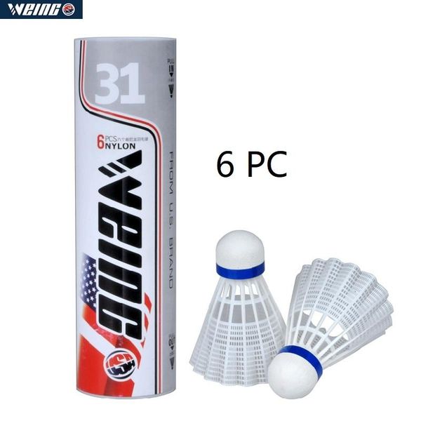 2021 new 6pc nylon badminton 2color training ball indoor outdoor sport entertainment badminton
2021 new 6pc nylon badminton 2color training ball indoor outdoor sport entertainment badminton