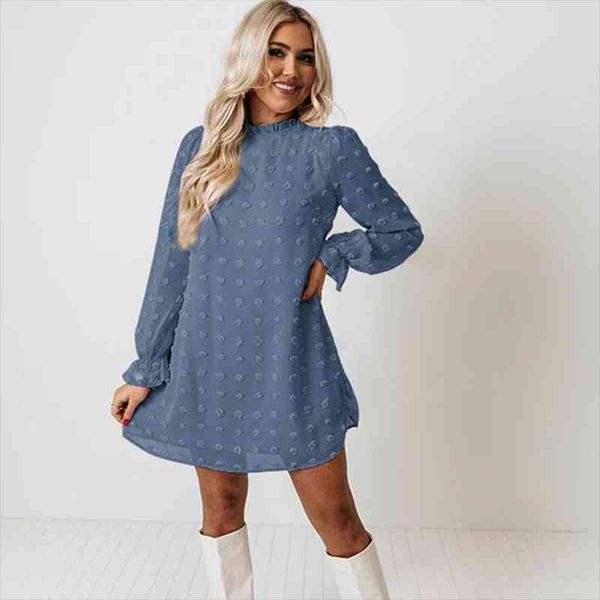 clothes long sleeve solid fashion women dress dot pom 2022 loose casual vestidos elegant a line lady, Black;gray
clothes long sleeve solid fashion women dress dot pom 2022 loose casual vestidos elegant a line lady, Black;gray