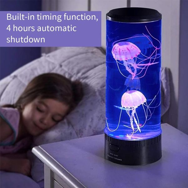 smart home control medium jellyfish lamp led color changing decoration night light aquarium style
smart home control medium jellyfish lamp led color changing decoration night light aquarium style