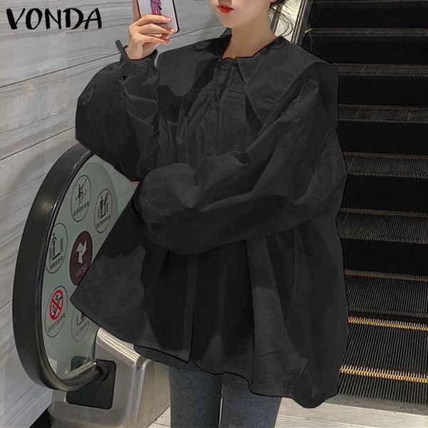new women tunic asymmetric 2021 casual long sleeve solid color lapel collar blouse plus size ljk1, White;black
new women tunic asymmetric 2021 casual long sleeve solid color lapel collar blouse plus size ljk1, White;black