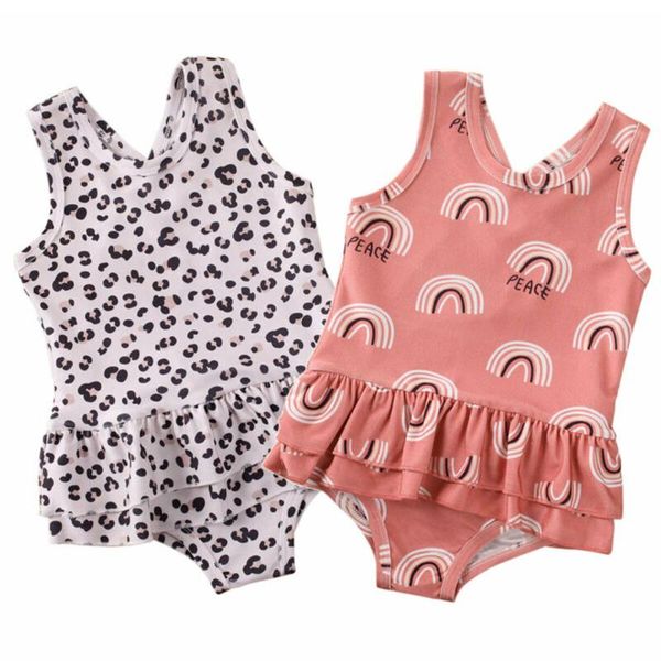 new arrival summer children baby girls rainbow leopard print swimsuits swimwear one piece outdoor beach holiday party beachwear, Black
new arrival summer children baby girls rainbow leopard print swimsuits swimwear one piece outdoor beach holiday party beachwear, Black