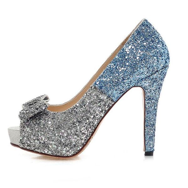 dress shoes heels high ladies heel bow-knot pumps bling women thin party peep toe for, Black
dress shoes heels high ladies heel bow-knot pumps bling women thin party peep toe for, Black