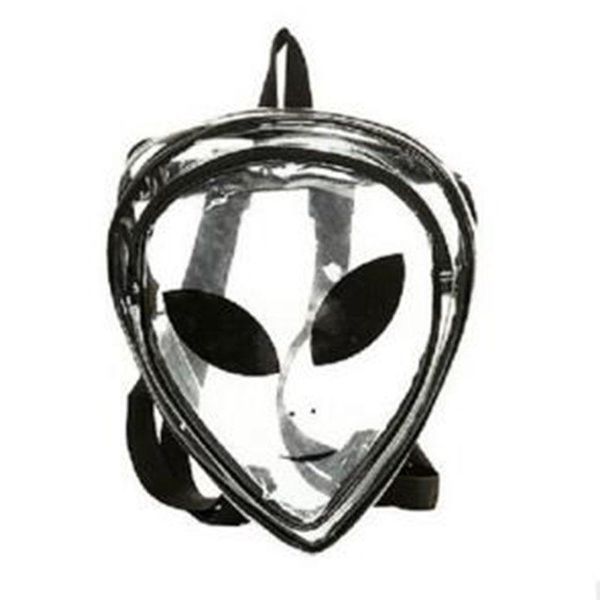 backpack 2021 fashion clear cartoon alien school bags pvc special package interest backpacks hip-hop leisure travel bag
backpack 2021 fashion clear cartoon alien school bags pvc special package interest backpacks hip-hop leisure travel bag