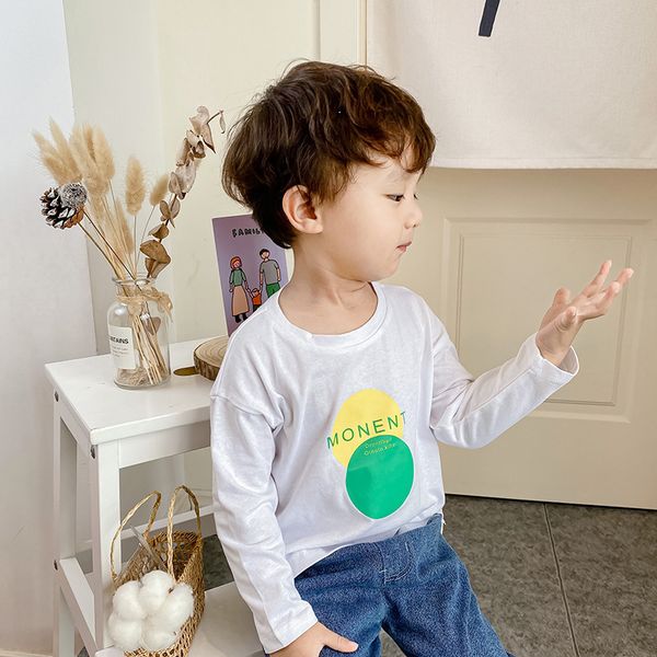 korean 2020 new autumn boys' and girls' long sleeve children's leisure t-shirt trend, Black;white
korean 2020 new autumn boys' and girls' long sleeve children's leisure t-shirt trend, Black;white