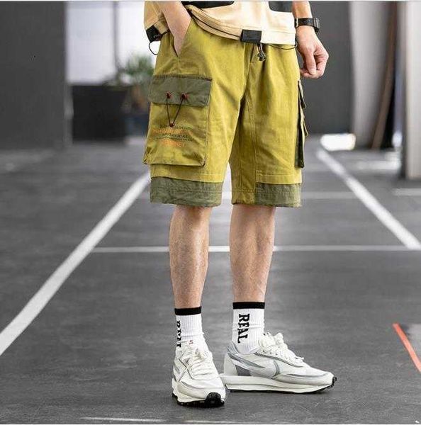 men's shorts designer short summer casual knee length cargo pants loose multi pocket mens uq34, White;black
men's shorts designer short summer casual knee length cargo pants loose multi pocket mens uq34, White;black