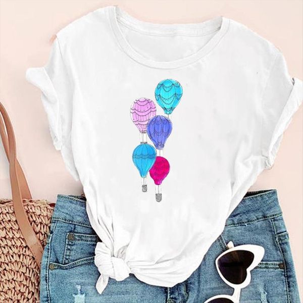 cartoon balloon cute love women t shirts watercolor fashion print graphic summer short sleeve female clothes tees shirt, White
cartoon balloon cute love women t shirts watercolor fashion print graphic summer short sleeve female clothes tees shirt, White
