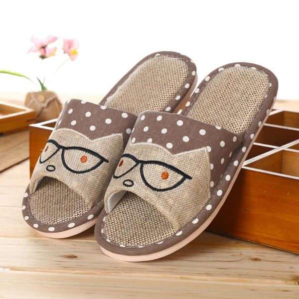 slippers drop 2021 style shoes men flax home linen striped slip autumn cartoon glasses floor, Black
slippers drop 2021 style shoes men flax home linen striped slip autumn cartoon glasses floor, Black