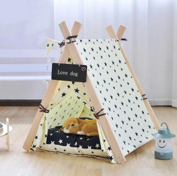 kennels & pens ooden pet tent dog house stripe foldable wood kennel puppy love cat bed with cushion ped
kennels & pens ooden pet tent dog house stripe foldable wood kennel puppy love cat bed with cushion ped