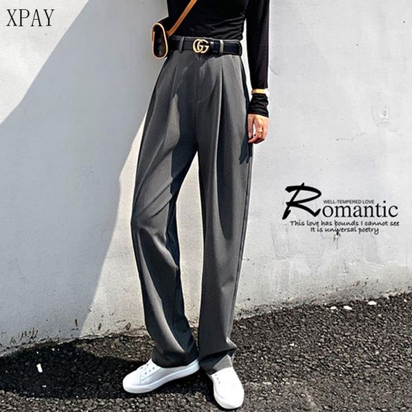 women's jeans 2021 spring high waist long trousers fashion chic loose straight pants women office ladies wide leg suit pant pantalon fe, Blue
women's jeans 2021 spring high waist long trousers fashion chic loose straight pants women office ladies wide leg suit pant pantalon fe, Blue
