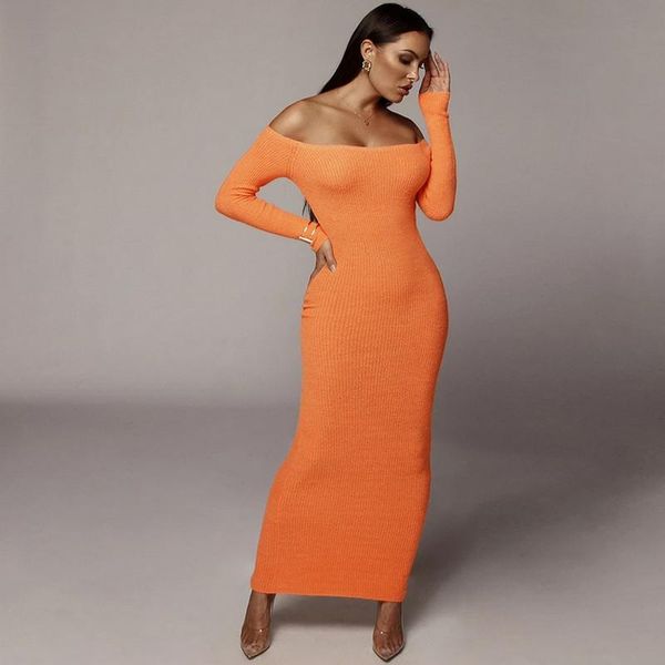 casual dresses womens maxi dress fashion off shoulder bodycon kintted long sleeve solid color rib knitted stretch party midi, Black;gray
casual dresses womens maxi dress fashion off shoulder bodycon kintted long sleeve solid color rib knitted stretch party midi, Black;gray