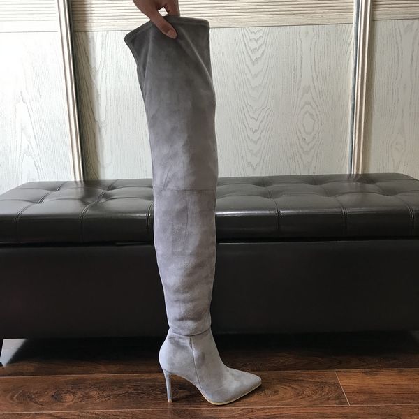 2021 Brand Autumn Winter Women Boots Long Stretch Slim Thigh High Boots Fashion Over the Knee Boots High Heels Shoes Woman, Cccx beige
2021 Brand Autumn Winter Women Boots Long Stretch Slim Thigh High Boots Fashion Over the Knee Boots High Heels Shoes Woman, Cccx beige