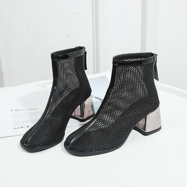 boots shoes women's autumn back zip zipper boots-women ladies rubber elegant high heel 2021 basic casual fabric rome fretwork so, Black
boots shoes women's autumn back zip zipper boots-women ladies rubber elegant high heel 2021 basic casual fabric rome fretwork so, Black