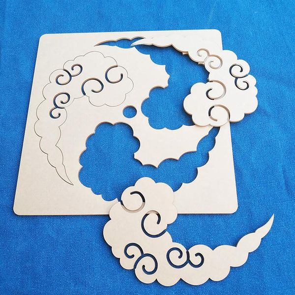other arts and crafts acrylic sashiko stencil, embroidery pattern, quilt stitch mold, small needle embroidery,cloud pattern
other arts and crafts acrylic sashiko stencil, embroidery pattern, quilt stitch mold, small needle embroidery,cloud pattern