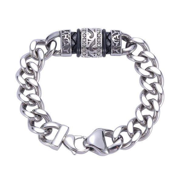 charm bracelets trendy bracelet for men curb cuban link chain stainless steel mens chains jewelry gs0138, Golden;silver
charm bracelets trendy bracelet for men curb cuban link chain stainless steel mens chains jewelry gs0138, Golden;silver