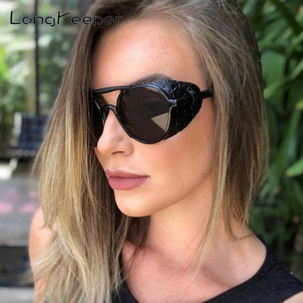 longkeeper steampunk leather shield sunglasses retro vintage men women brand designer sun glasses fashion luxury eyewear uv400, White;black
longkeeper steampunk leather shield sunglasses retro vintage men women brand designer sun glasses fashion luxury eyewear uv400, White;black
