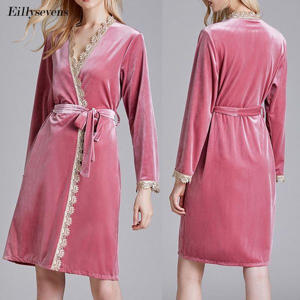 women's sleepwear mid-length nightgown velvet bathrobe est style robes knee-length spring and autumn suede warm, Black;red
women's sleepwear mid-length nightgown velvet bathrobe est style robes knee-length spring and autumn suede warm, Black;red